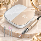Electric Nail File | Brushless 35,000 RPM & Cordless | Includes 4 Bits