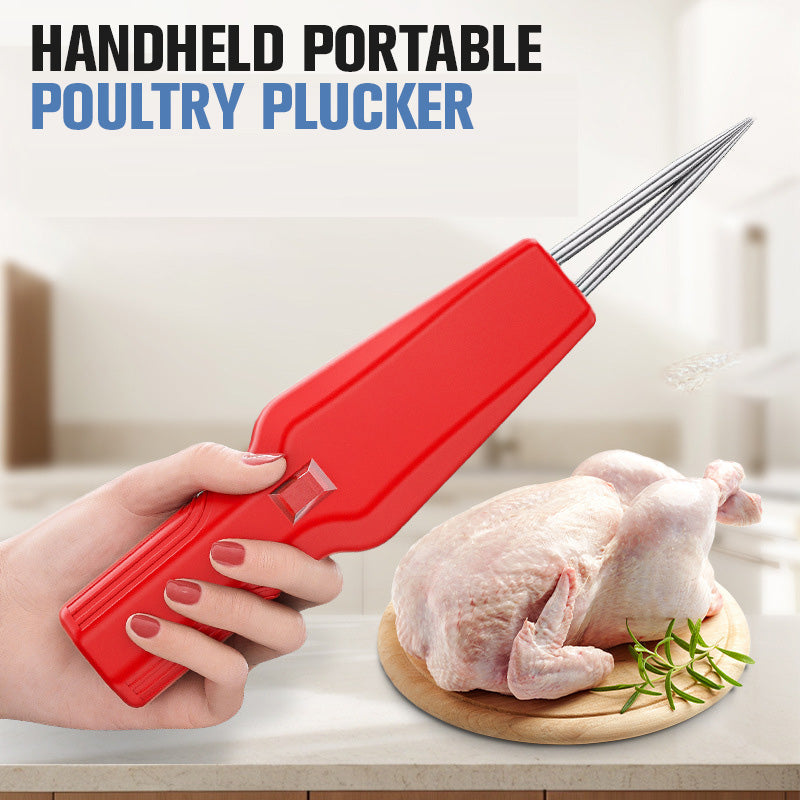 Electric Poultry Plucker | Waterproof & One-Handed | Rechargeable