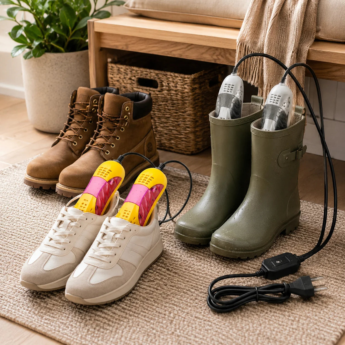 Electric Shoe Dryer | UV Sterilizing & Odor-Eliminating | For Sneakers & Boots