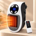 Electric Space Heater | Remote Control & Oilless | For Small Rooms