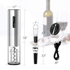 Electric Wine Corkscrew | Stainless Steel One-Button Design