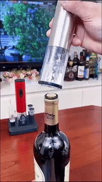 Electric Wine Corkscrew | Stainless Steel One-Button Design