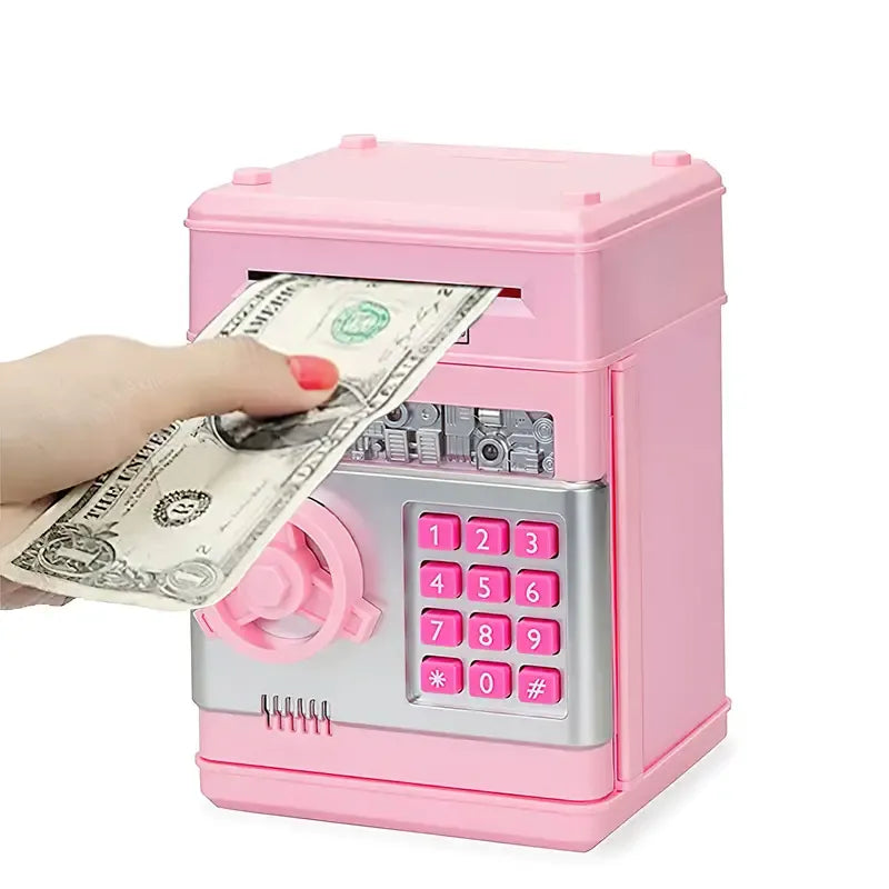 Electronic Piggy Bank | Automatic Bill Intake & Password Lock