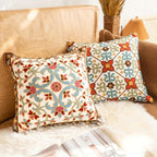 Embroidered Cushion Cover