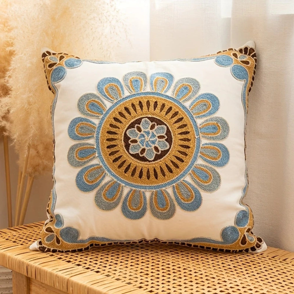 Embroidered Cushion Cover