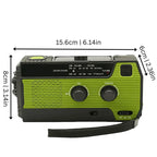 Emergency Radio | Flashlight & Solar Phone Charger