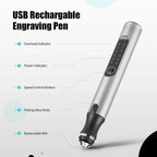 Engraving Pen | Portable Engraving & Drilling | Interchangeable Attachments