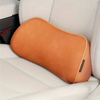 Ergonomic Seat Cushion | Contoured Memory Foam & Leatherette