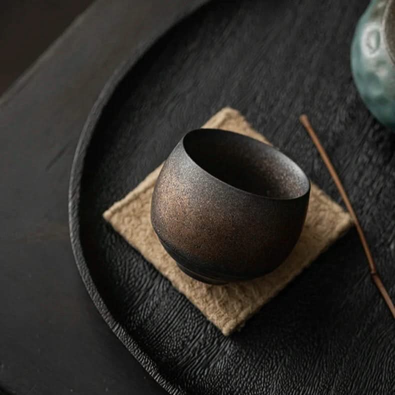 Espresso Cups | Handcrafted Stoneware & Rustic Glaze | 75–80 ml