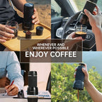 Espresso Maker | Manual 18 Bar & Capsule/Ground Compatible