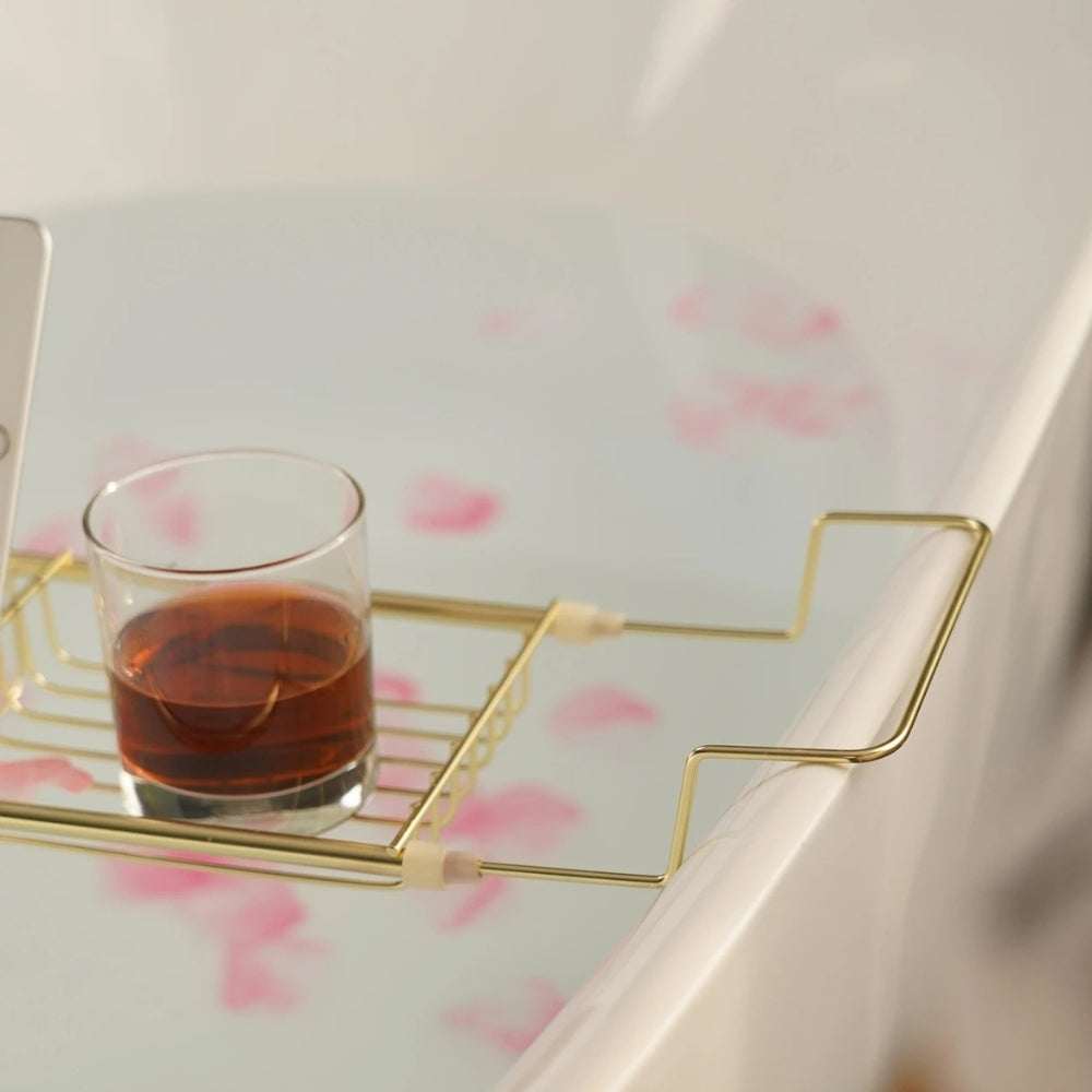 Expandable Bathtub Caddy Tray