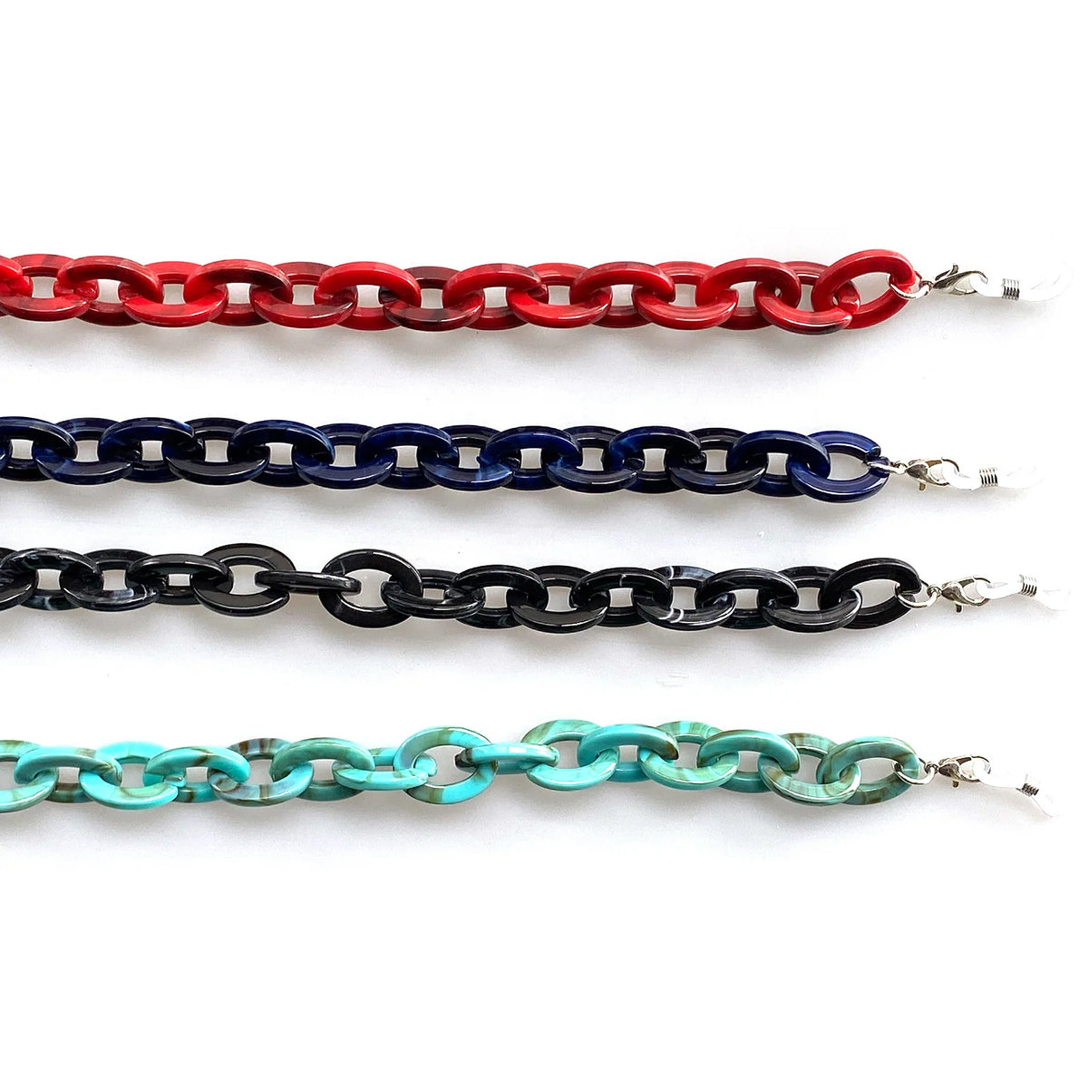 Eyewear Chain | Oversized Chunky Acrylic Links & Secure Metal Clasps