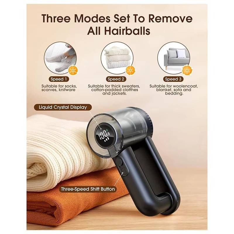 Fabric Shaver | Rechargeable With LED Display | 3 Speed Settings
