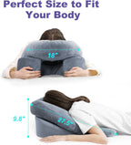 Face-Down Pillow | Shredded Memory Foam & Contoured Hole | Post-Surgery