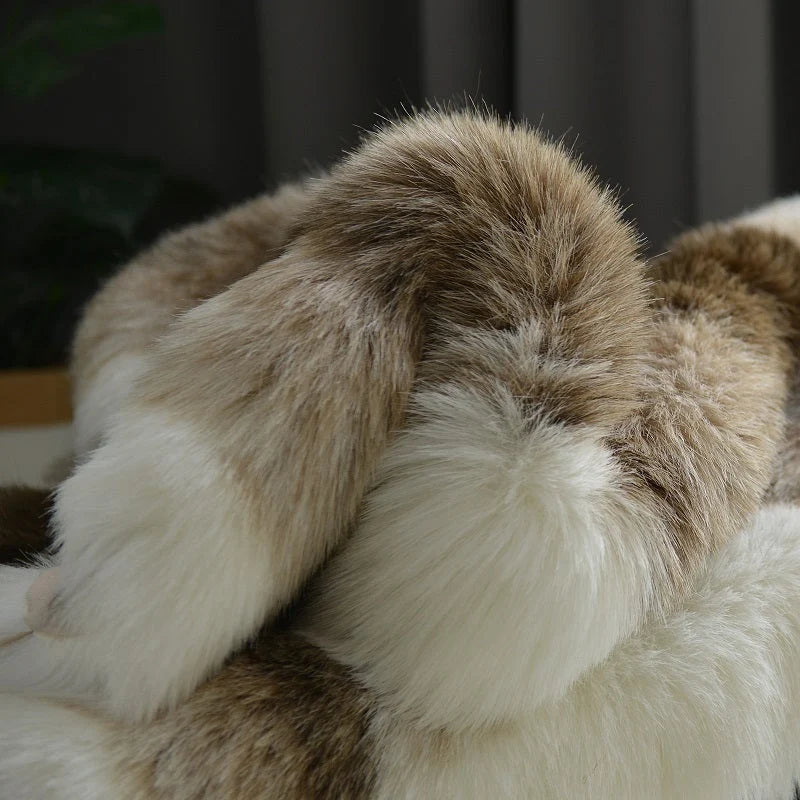 Faux Sheepskin Rug | Plush Long Pile & Suede Backing | 110 x 88 cm