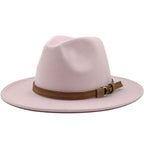 Fedora Hat | Leather Band & Cotton-Wool Blend | Unisex