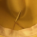 Fedora Hat | Leather Band & Cotton-Wool Blend | Unisex