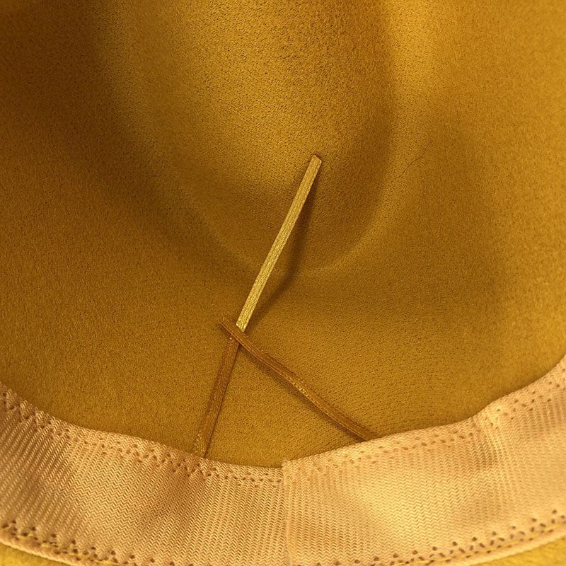 Fedora Hat | Leather Band & Cotton-Wool Blend | Unisex