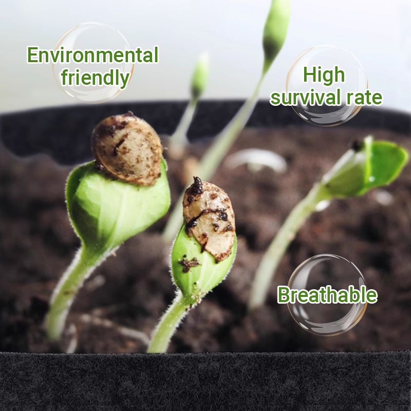 Planting Bag | Breathable Felt & UV-Resistant | Reusable