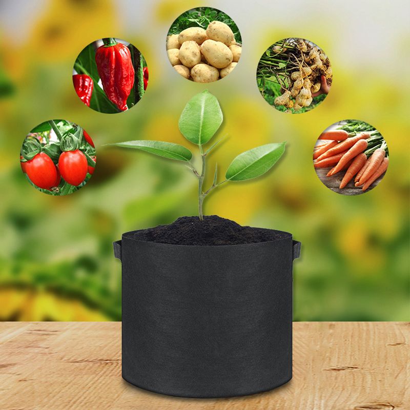 Planting Bag | Breathable Felt & UV-Resistant | Reusable
