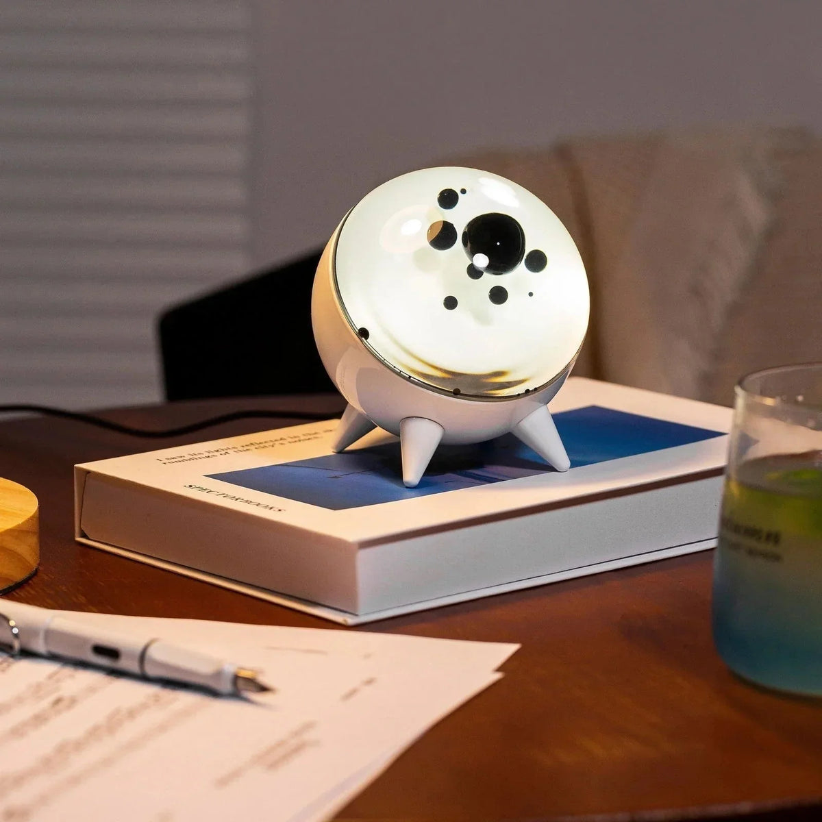 Ferrofluid Speaker | Glass Liquid Art Display & Bluetooth