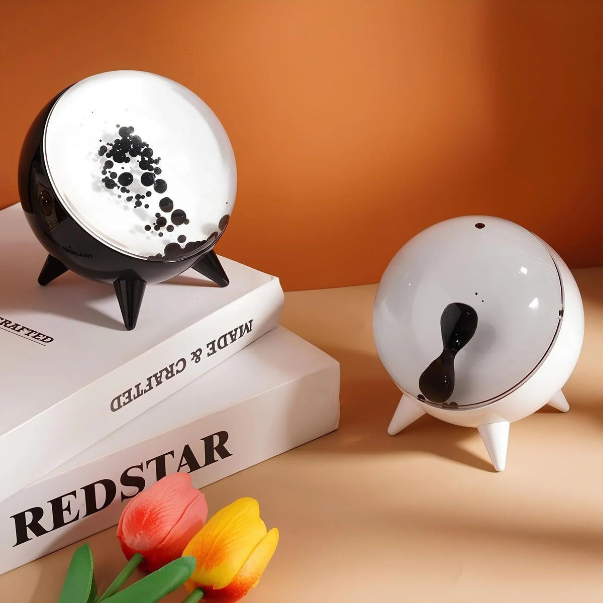 Ferrofluid Speaker | Glass Liquid Art Display & Bluetooth
