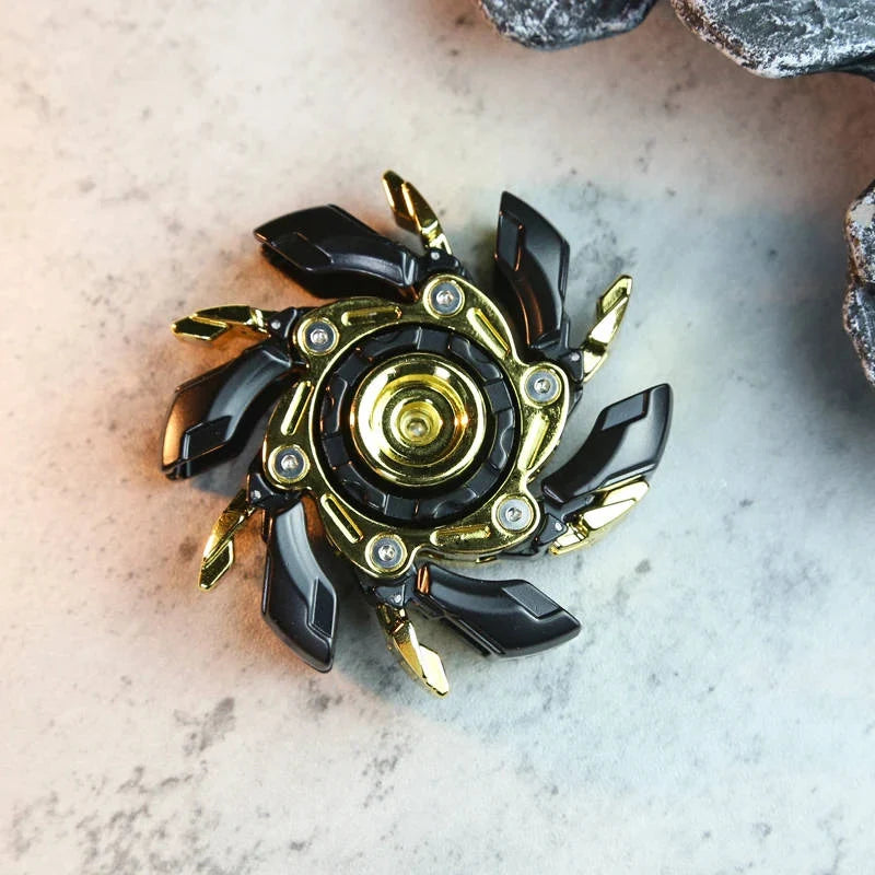 Fidget Spinner | Zinc Alloy Expanding Wings | Silent Spin