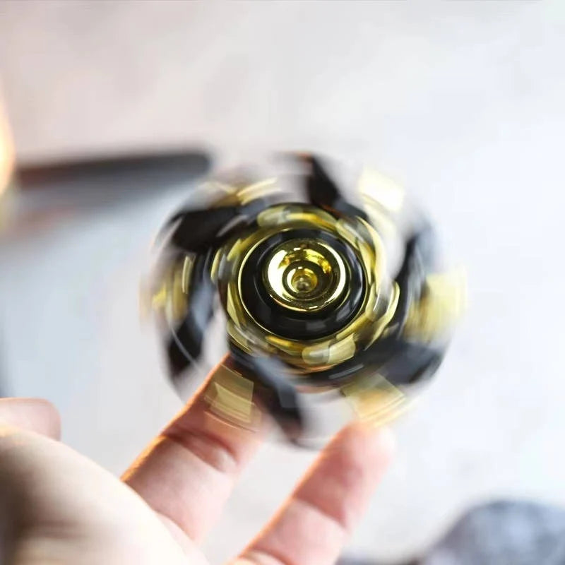 Fidget Spinner | Zinc Alloy Expanding Wings | Silent Spin