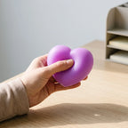 Fidget Toy | Heart-Shaped Light-Activated Color Change & Slow Rebound