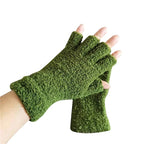 Fingerless Gloves | Knit & Fleece-Lined | Warm and Flexible