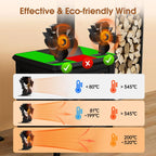 Fireplace Fan | Heat-Powered 4-Blade & Quiet