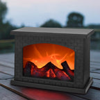 Fireplace Lantern | Realistic LED Flame USB & Battery Operated