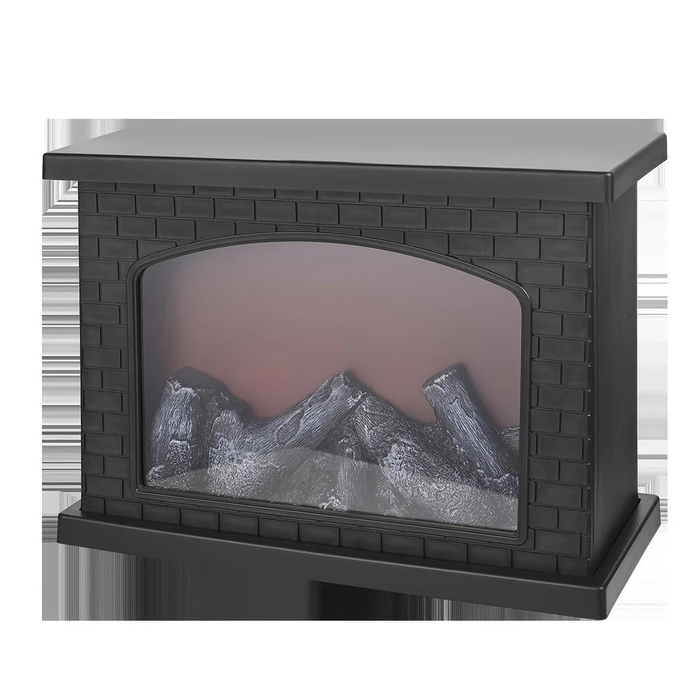 Fireplace Lantern | Realistic LED Flame USB & Battery Operated