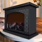 Fireplace Lantern | Realistic LED Flame USB & Battery Operated