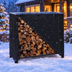 Firewood Rack Cover | Waterproof 420D Oxford Fabric | Outdoor Use