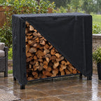 Firewood Rack Cover | Waterproof 420D Oxford Fabric | Outdoor Use