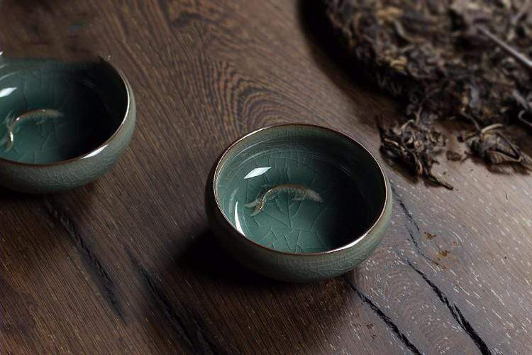 Fish Bowl | Porcelain Koi Design | 60 ml