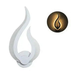 Wall Lamp | Flame-Shaped Flickering LED | Warm or White Light