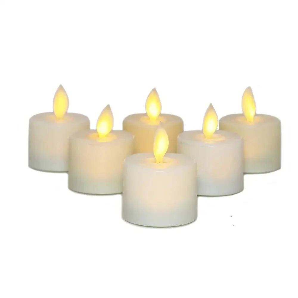 Flameless Candles | Realistic Flicker & Remote Control | 6-Piece Set