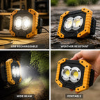 Flashlight | 1500 Lumen USB-Rechargeable & AA-Compatible