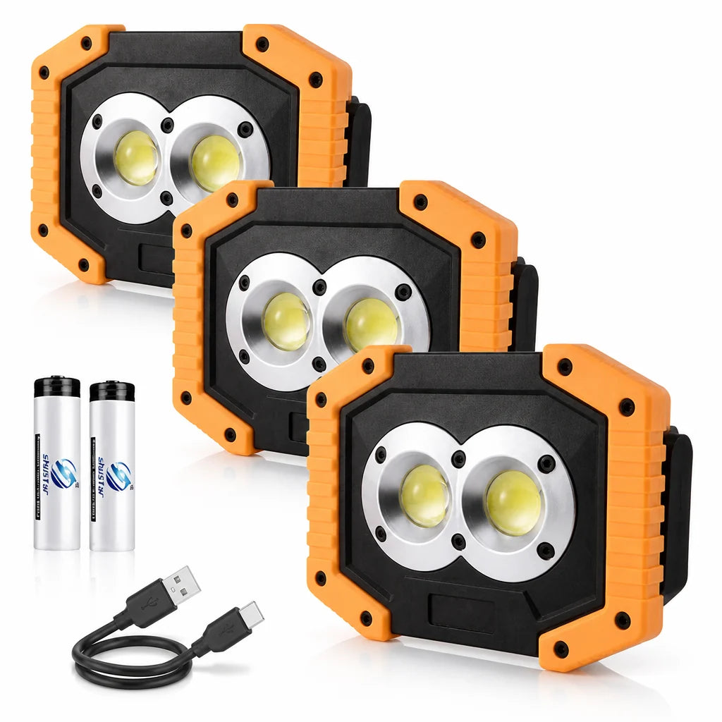 Flashlight | 1500 Lumen USB-Rechargeable & AA-Compatible