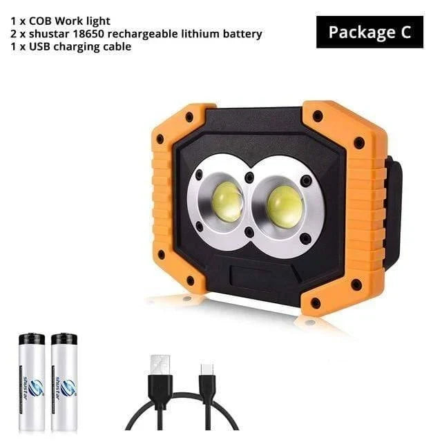 Flashlight | 1500 Lumen USB-Rechargeable & AA-Compatible