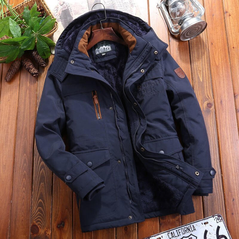 Fleece Jacket | Padded & Hooded