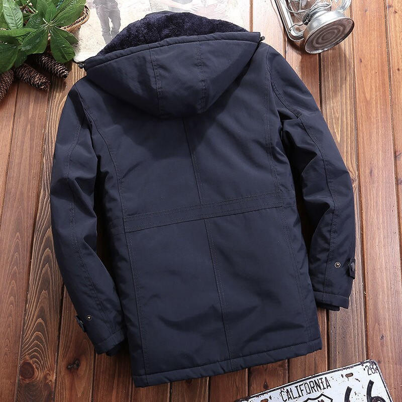 Fleece Jacket | Padded & Hooded