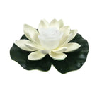 Floating Pond Light | Lotus-Shaped Warm LED & Waterproof | 28 x 28 cm