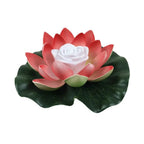 Floating Pond Light | Lotus-Shaped Warm LED & Waterproof | 28 x 28 cm