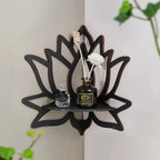 Floating Wall Shelf | Built-In LED Strip Lighting | Hidden Brackets