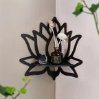 Floating Wall Shelf | Built-In LED Strip Lighting | Hidden Brackets