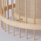 Floor Lamp | Bamboo Cylinder & Smart Enabled