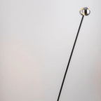 Floor Lamp | Dual-Head & Adjustable Arch | Black Chrome